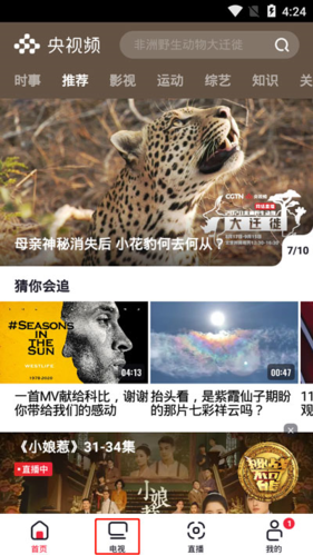 央视频app手机版CCTV1